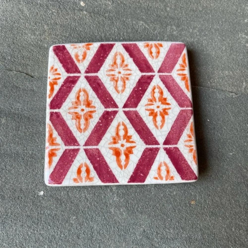 Anthropologie- Azulejo Tile Coasters